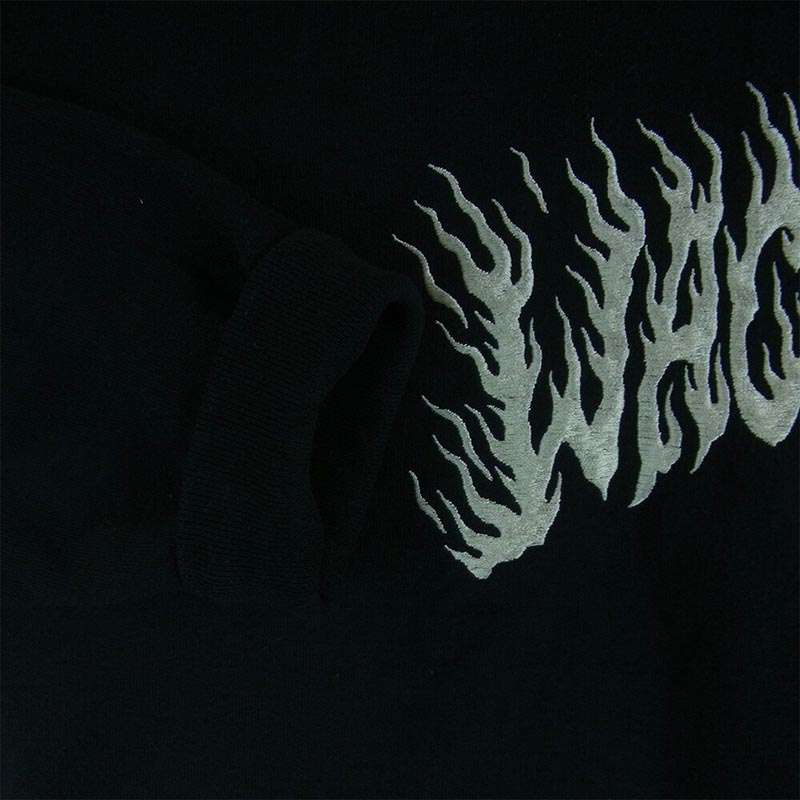 ワコマリア 25AW TIM LEHI CREW NECK SWEAT SHIRT TYPE-2 ロゴ刺繍 ティムリーハイ クルーネック スウェット トレーナー 買取実績 画像