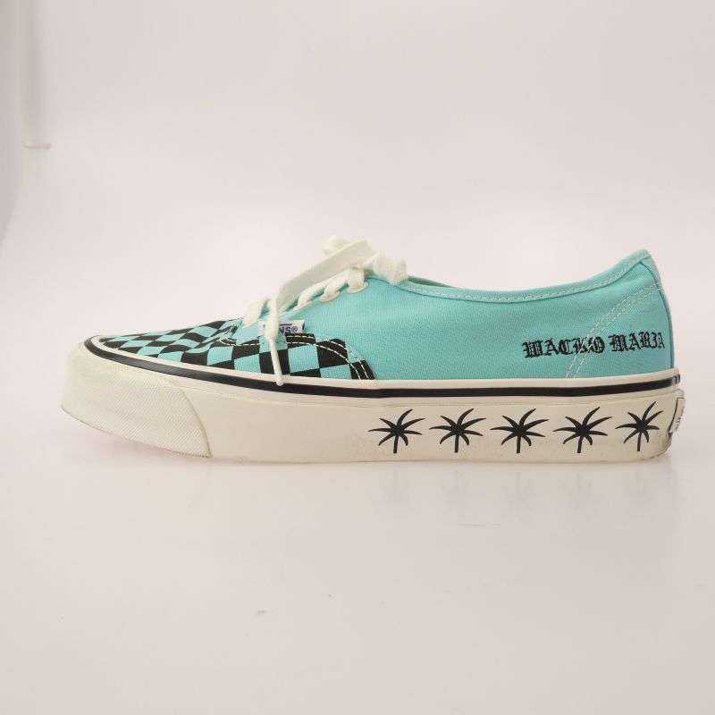 ワコマリア 25AW VN000D9NBLU VANS バンズ LX AUTHENTIC 44 CHECKERBOARD BLUE チェッカーボード ローカット スニーカー 買取実績 画像