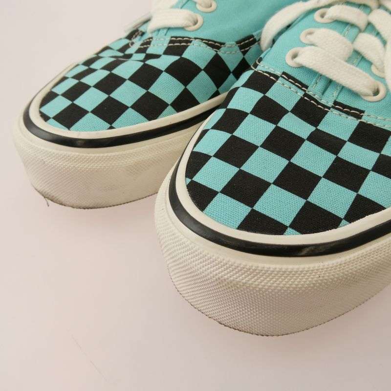 ワコマリア 25AW VN000D9NBLU VANS バンズ LX AUTHENTIC 44 CHECKERBOARD BLUE チェッカーボード ローカット スニーカー 買取実績 画像