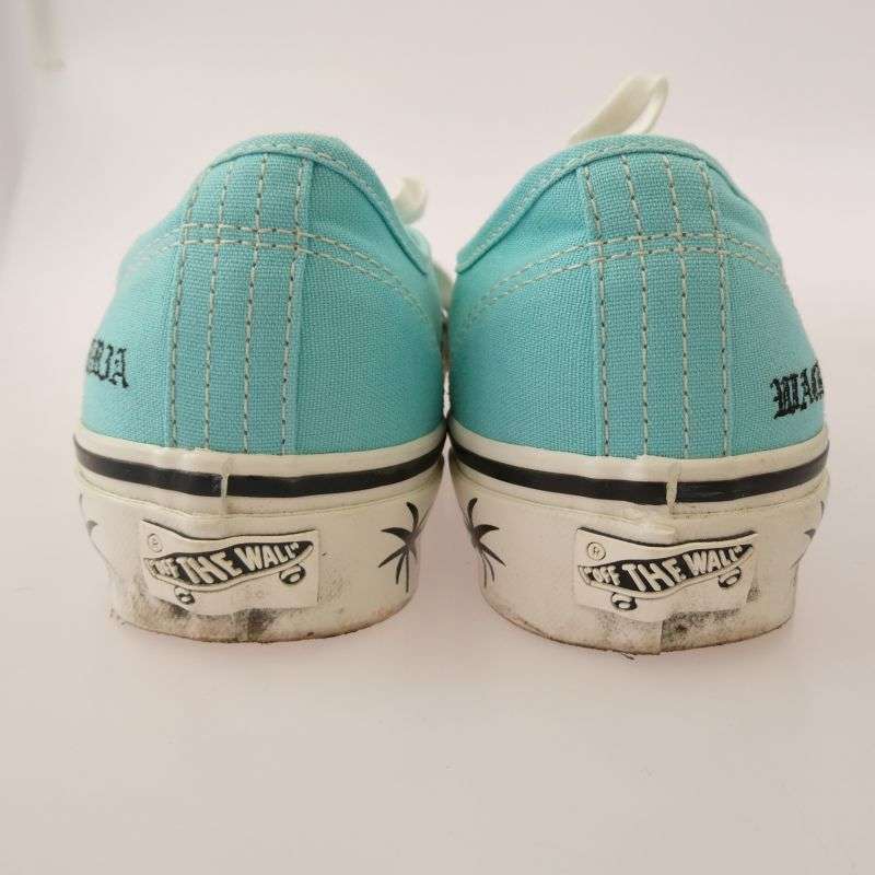 ワコマリア 25AW VN000D9NBLU VANS バンズ LX AUTHENTIC 44 CHECKERBOARD BLUE チェッカーボード ローカット スニーカー 買取実績 画像
