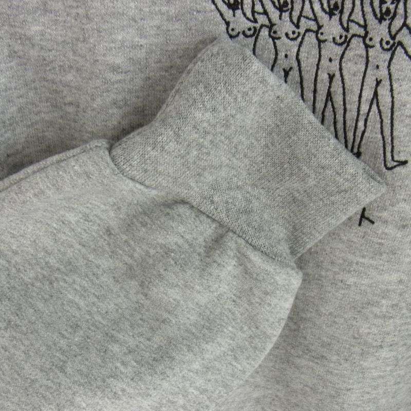 ワコマリア 25SS 25SSE-WMC-SS04 世界平和プロジェクト ロゴ 刺? SWEAT SHIRT クルーネック スウェット 買取実績 画像