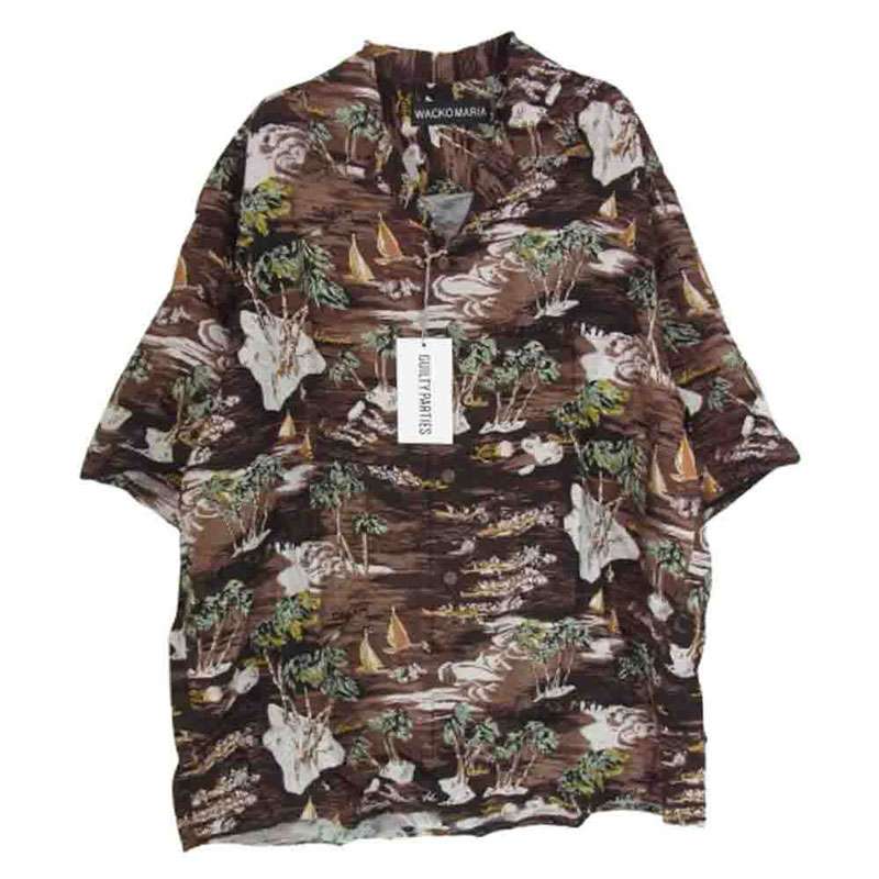 ワコマリア 25SS 25SSE-WMS-HI04 HAWAIIAN S/S SHIRT オープンカラー レーヨン ハワイアン 半袖 シャツ 買取実績 画像