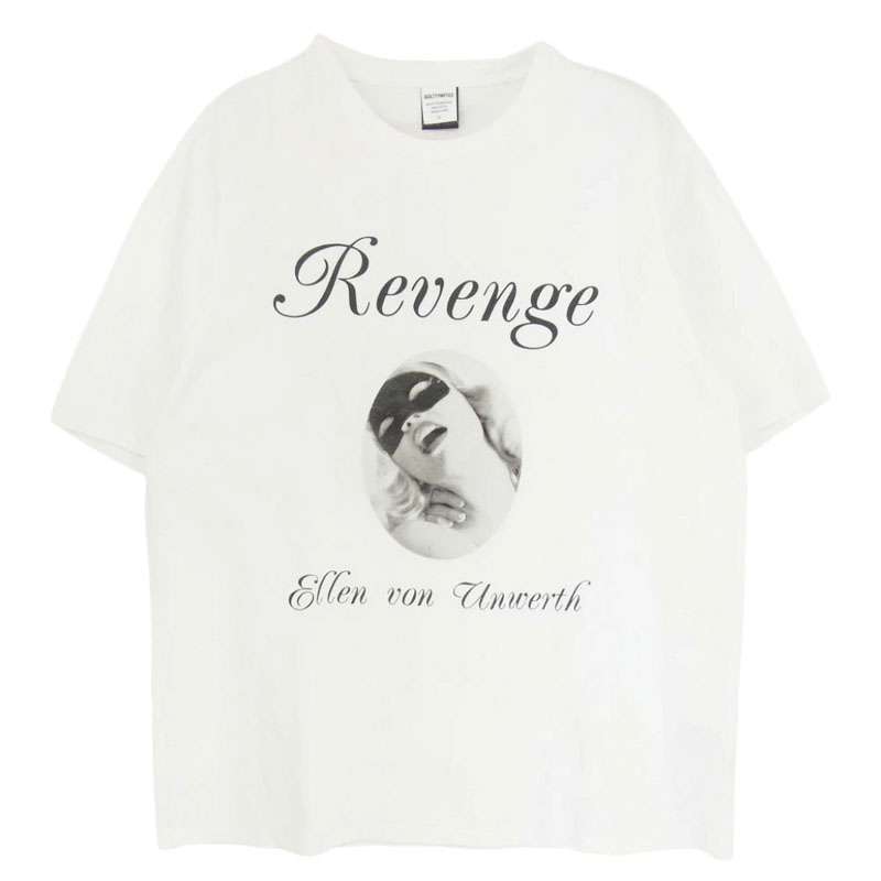 ワコマリア 25SS x Ellen Von Unwerth Washed Heavy Weight T-Shirt エレンフォンアンワース ウォッシュド ヘビー ウェイト フロントプリント 半袖 Tシャツ 買取実績 画像