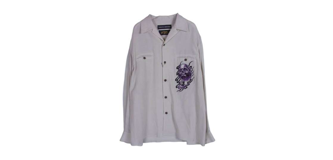 ワコマリア 56TS-WMS-OC03 × 56 TATTOO STUDIO タトゥースタジオ 50’S SHIRT L/S 買取実績