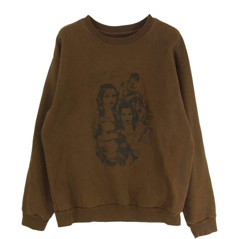 ワコマリア × BORNXRAISED ボーンレイズド CREW NECK SWEAT SHIRT フロント プリント スウェット トレーナー 買取実績 画像