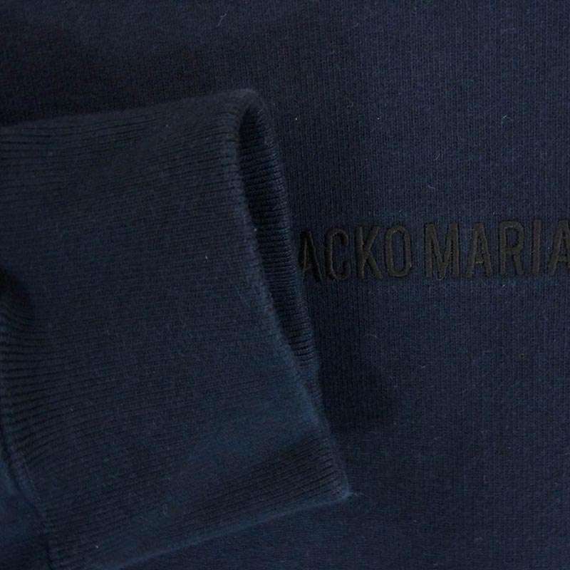 ワコマリア HEAVY WEIGHT ヘビー ウェイト フロント バック ロゴ 刺繍 スウェット トレーナー 買取実績 画像