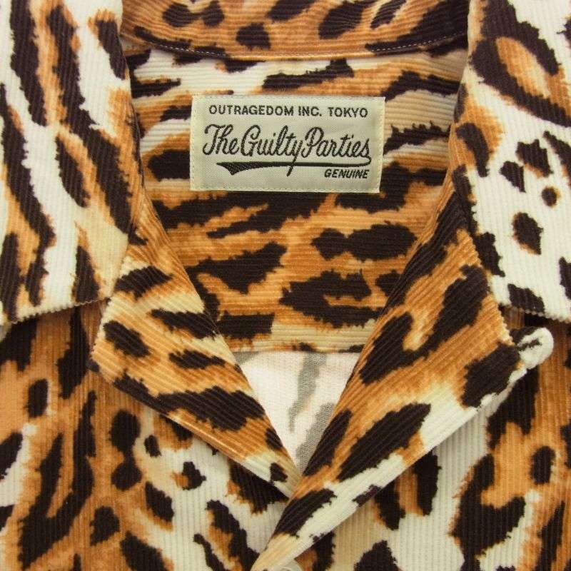【極上】ワコマリア　LEOPARD CORDUROY COLLAR SHIRT ワコマリア LEOPARD CORDUROY COLLAR SHIRT 買取実績