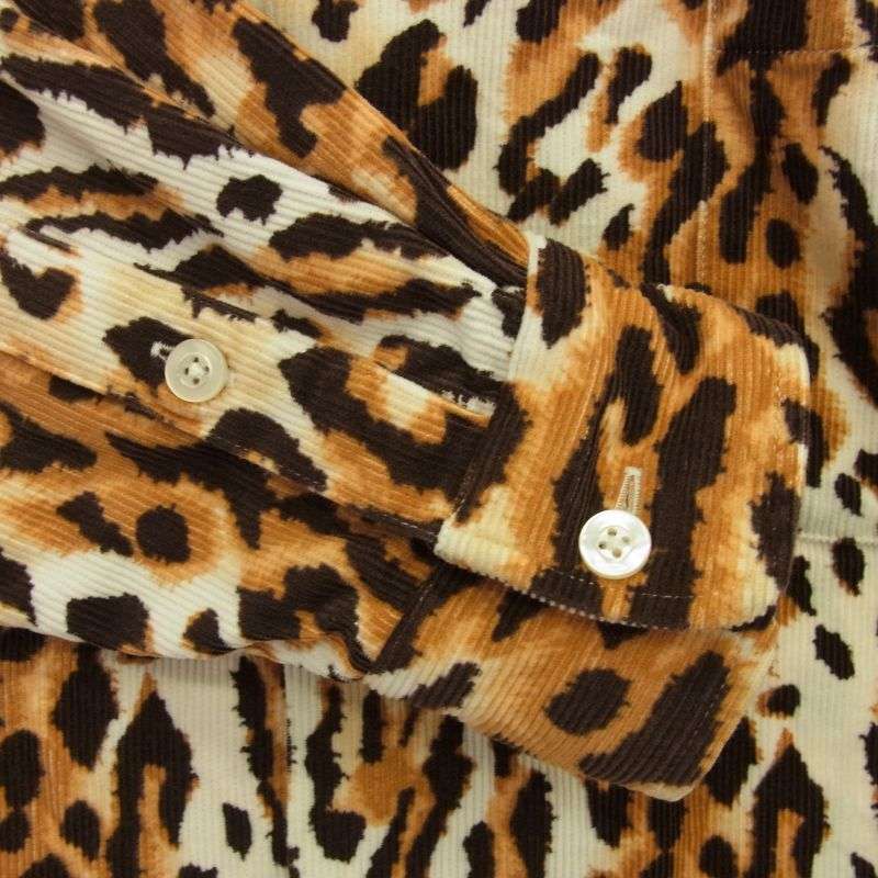 【極上】ワコマリア　LEOPARD CORDUROY COLLAR SHIRT ワコマリア LEOPARD CORDUROY COLLAR SHIRT 買取実績