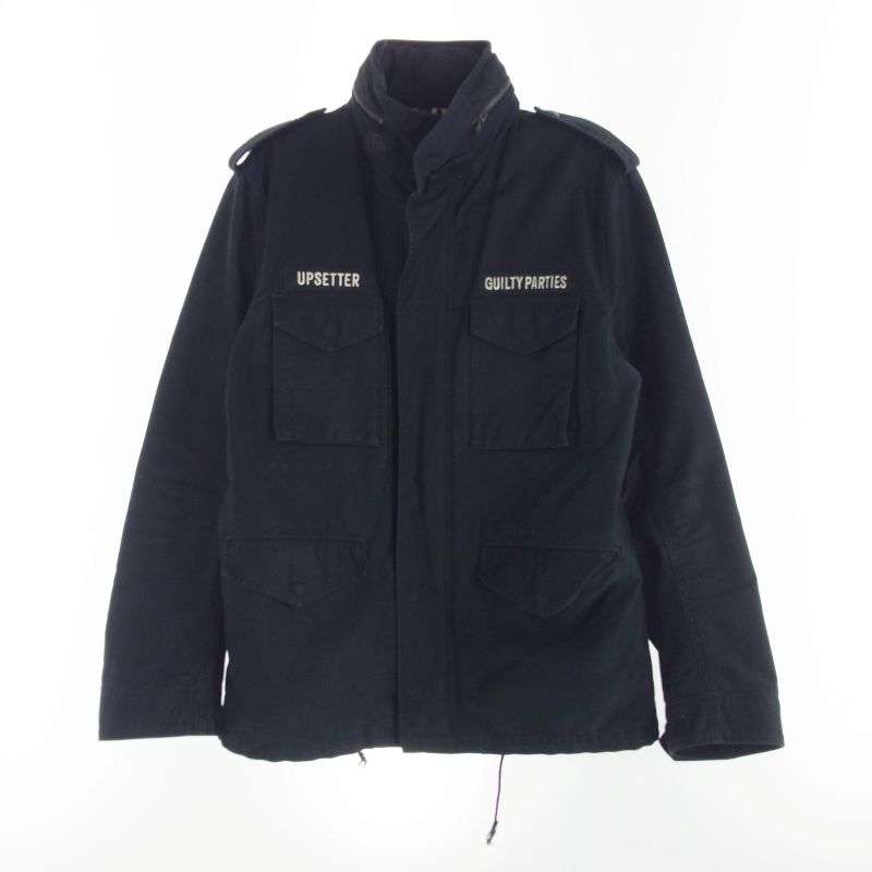 ワコマリア M-65 JACKET 裏地レオパード 刺繍ロゴ ミリタリー フィールド ジャケット 買取実績 画像