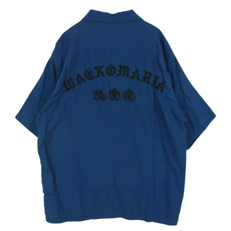 ワコマリア NMD HIGH TIMES WM OC1 舐達麻 50'S OPEN COLLAR SHIRT 開襟 レーヨン 半袖 シャツ 買取実績 画像