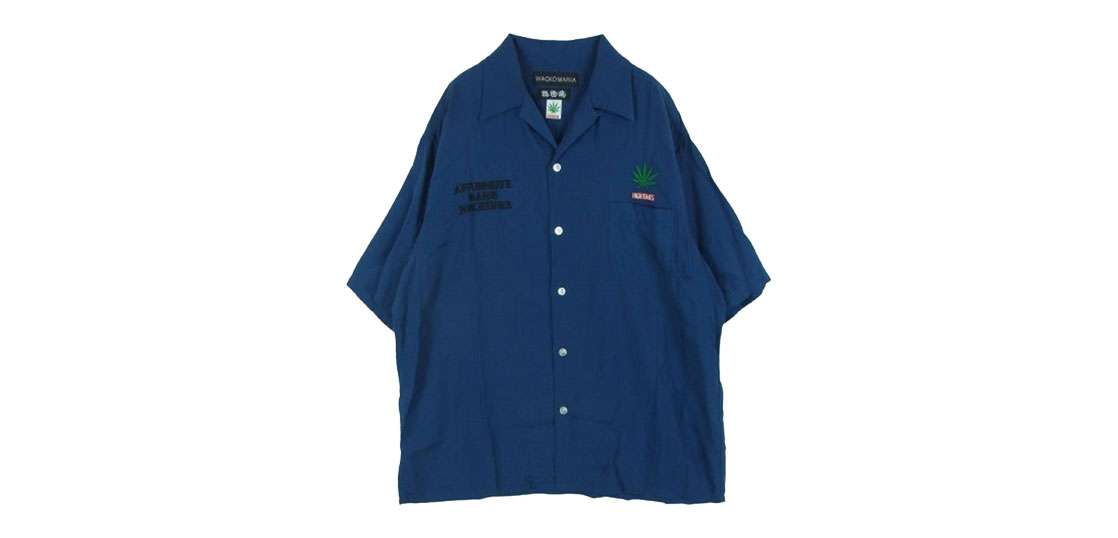 ワコマリア NMD HIGH TIMES WM OC1 舐達麻 50’S OPEN COLLAR SHIRT 買取実績