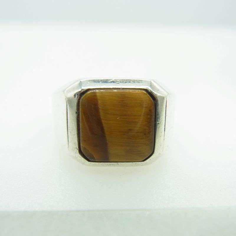 ワコマリア WMGP-RG09 TIGER'S EYE SIGNET RING TYPE-4 タイガーアイ シグネット リング 買取実績 画像