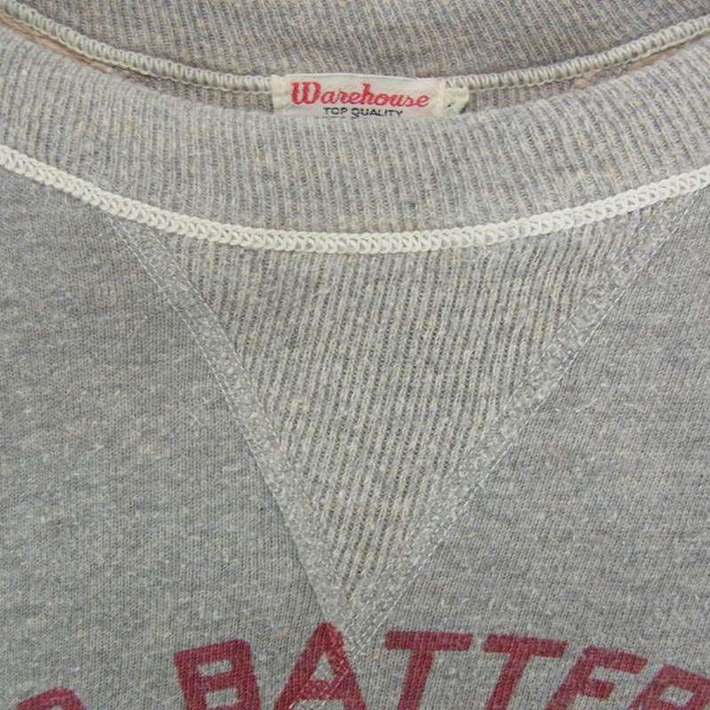 ウエアハウス HQ Battery 147th F.A. Alaska ミリタリー プリント クルー スウェット 買取実績 画像