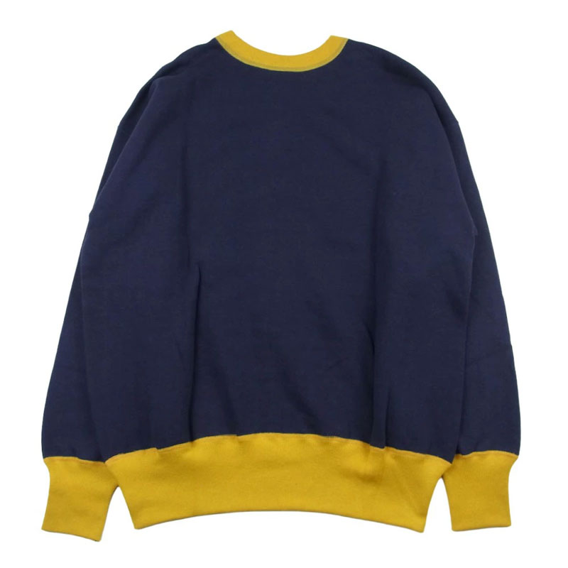 ウエアハウス JG-CS03 John Gluckow ジョングラッコー PX Crewneck Two-Tone フロッキー プリント スウェット クルーネック 買取実績 画像