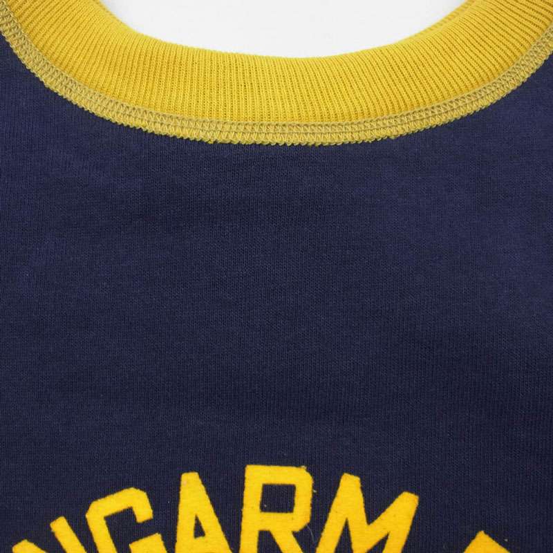 ウエアハウス JG-CS03 John Gluckow ジョングラッコー PX Crewneck Two-Tone フロッキー プリント スウェット クルーネック 買取実績 画像