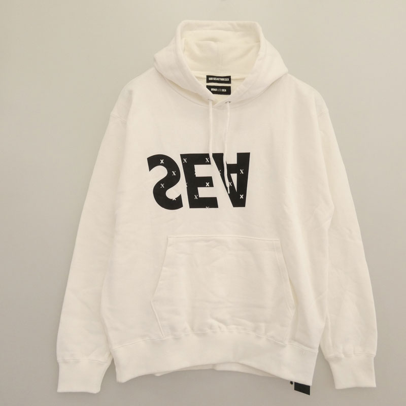 ウィンダンシー 20AW WDS-XXX-04 × GOD SELECTION XXX ゴッドセレクショントリプルエックス ロゴプリント プルオーバーパーカー 買取実績 画像