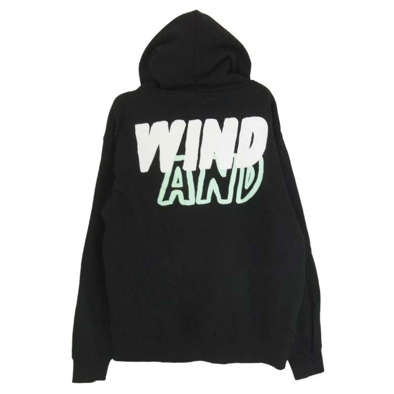 ウィンダンシー 21AW WDS-NJL-02 NAIJEL GRAPH ナイジェル グラフ コットン ロゴ パーカー 買取実績 画像