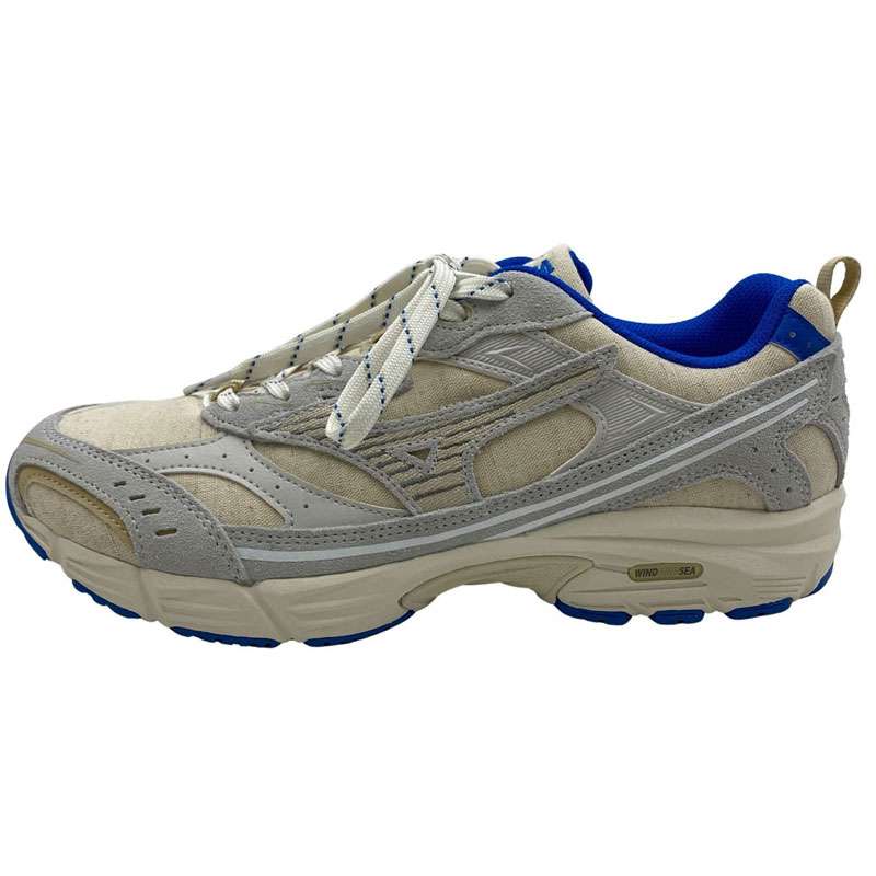 ウィンダンシー D1GD242301 Mizuno MXR Beige Grey Blue ミズノ ローカット スニーカー 買取実績 画像