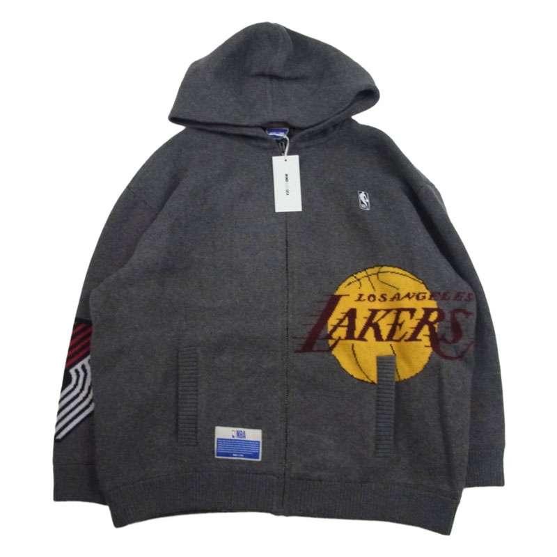 ウィンダンシー WDS-C-NBA-26-Q1-CS-01 NBA Jacquard Knit Hoodie ニット フーディー ジャケット 買取実績 画像
