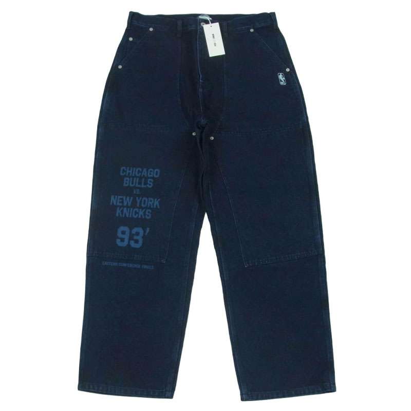 ウィンダンシー WDS-C-NBA-26-Q1-PT-01 NBA Jacquard Knit Combo Pant ジャカード ニット コンボ デニム パンツ 買取実績 画像