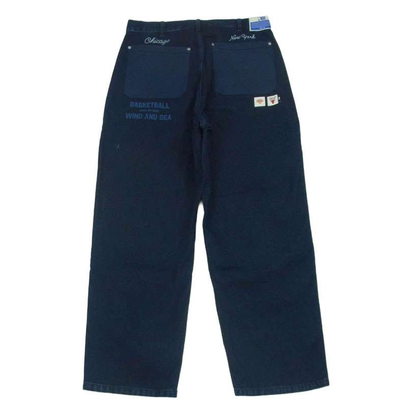 ウィンダンシー WDS-C-NBA-26-Q1-PT-01 NBA Jacquard Knit Combo Pant ジャカード ニット コンボ デニム パンツ 買取実績 画像