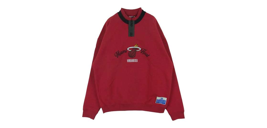 ウィンダンシー wds-c-nba5-24-q3-02 NBA WDS DOUBLE NECK SWEATSHIRT 買取実績