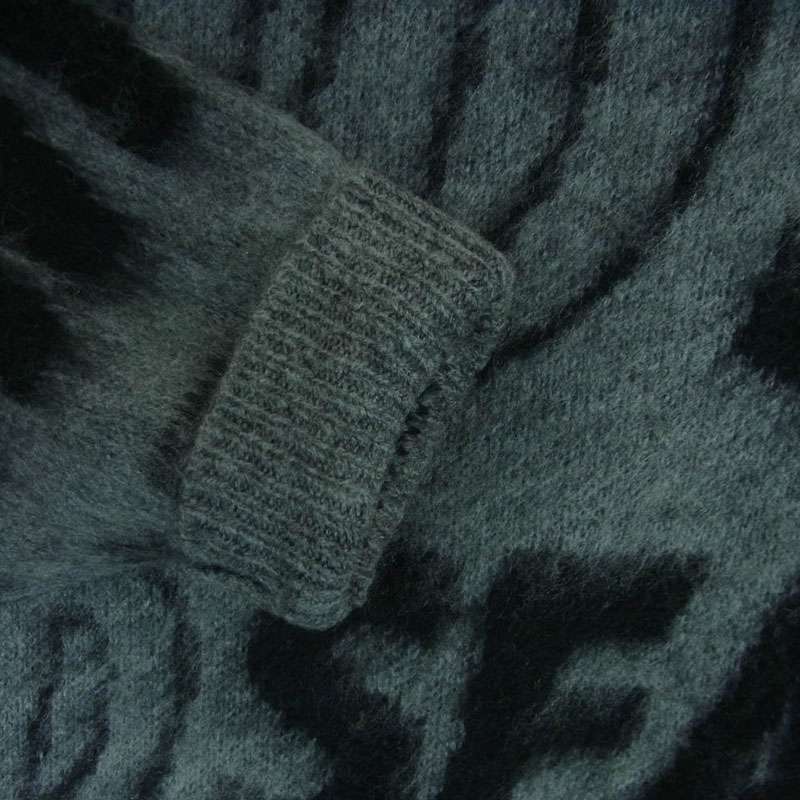 ウィンダンシー WDS-O-CLCT-25Q3-KN-03 Shaggy Logo Knit Sweater シャギー ロゴ ナイト セーター 買取実績 画像