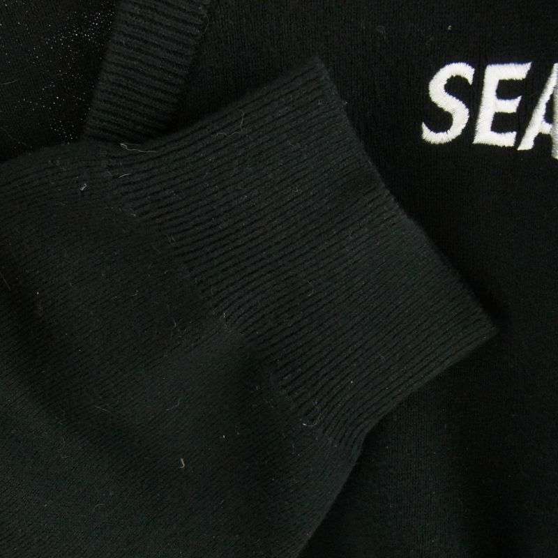 ウィンダンシー WDS-O-ESSC-24-Q2-KN-02 カシミア混 ロゴ刺繍 ニットカーディガン 買取実績 画像