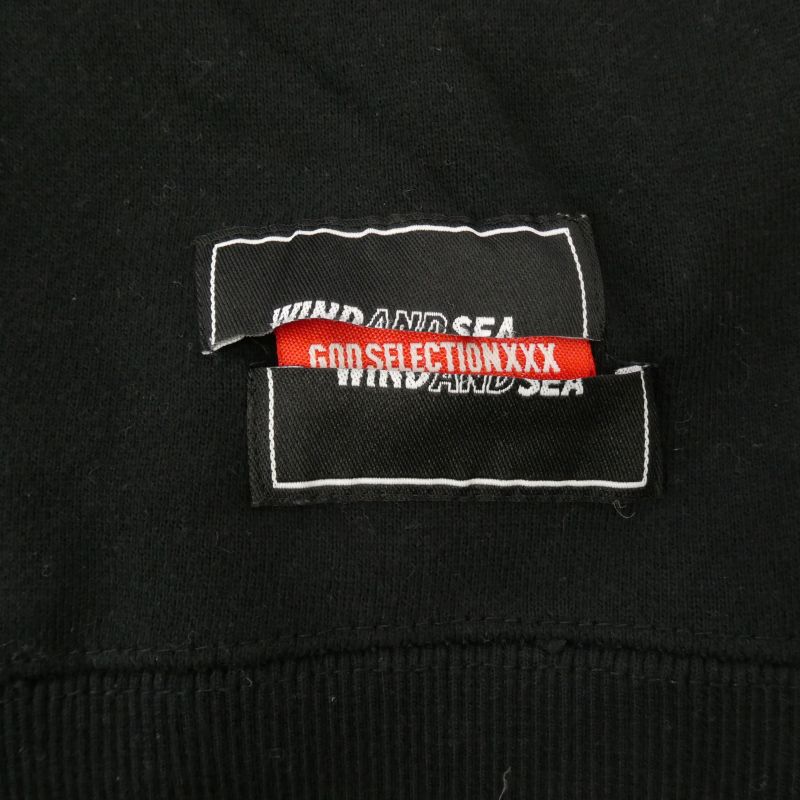 ウィンダンシー WDS-XXX-SP-07 × GOD SELECTION XXX ゴッドセレクショントリプルエックス ロゴプリント プルオーバーパーカー 買取実績 画像
