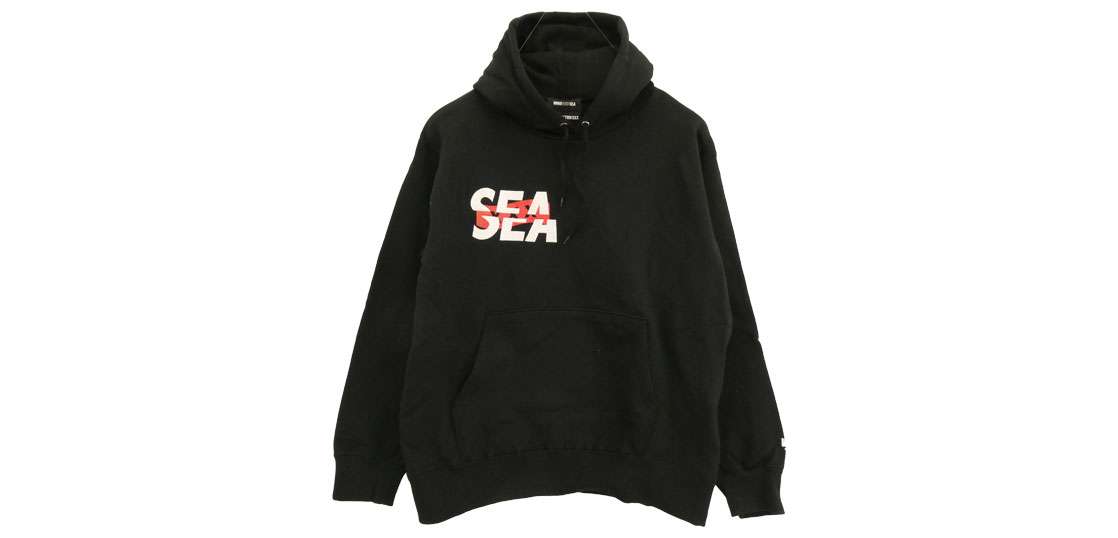 ウィンダンシー × GOD SELECTION XXX ゴッドセレクショントリプルエックス WDS-XXX-SP-07 ロゴプリント プルオーバーパーカー 買取実績