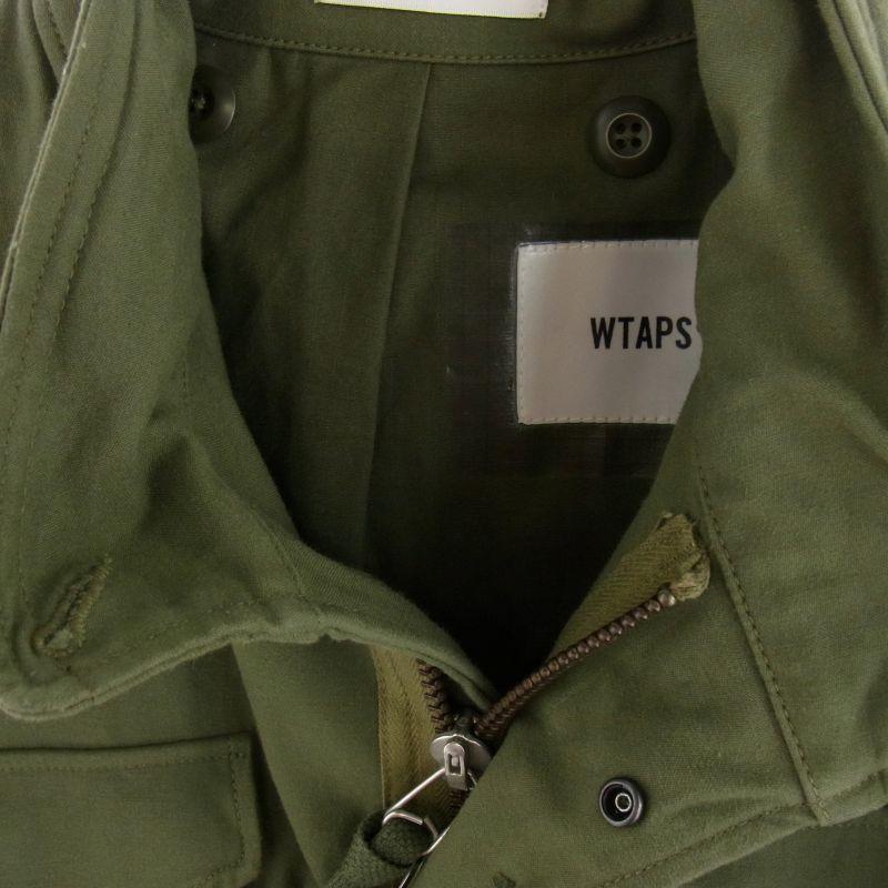 WTAPS 19AW 192BRDT-JKM01 WMILL-65 JACKET ジップアップ ミリタリージャケット 買取実績 画像