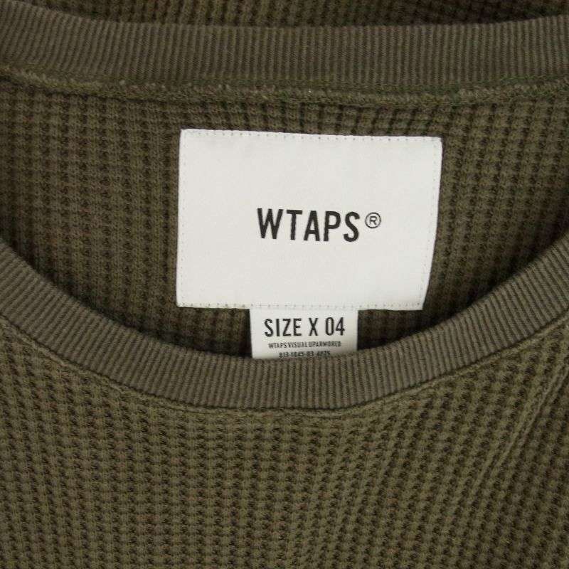WTAPS 20AW 202ATDT-CSM23 WAFFLE LS ワッフル サーマル L/S Tシャツ カットソー 買取実績 画像
