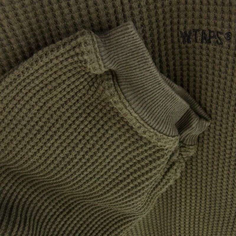 WTAPS 20AW 202ATDT-CSM23 WAFFLE LS ワッフル サーマル L/S Tシャツ カットソー 買取実績 画像
