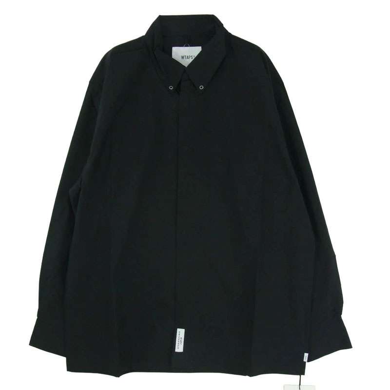WTAPS 20AW 202BRDT-SHM03 SOOT LS/COPO. WEATHER　ウェザー ボタンダウン 長袖シャツ 買取実績 画像