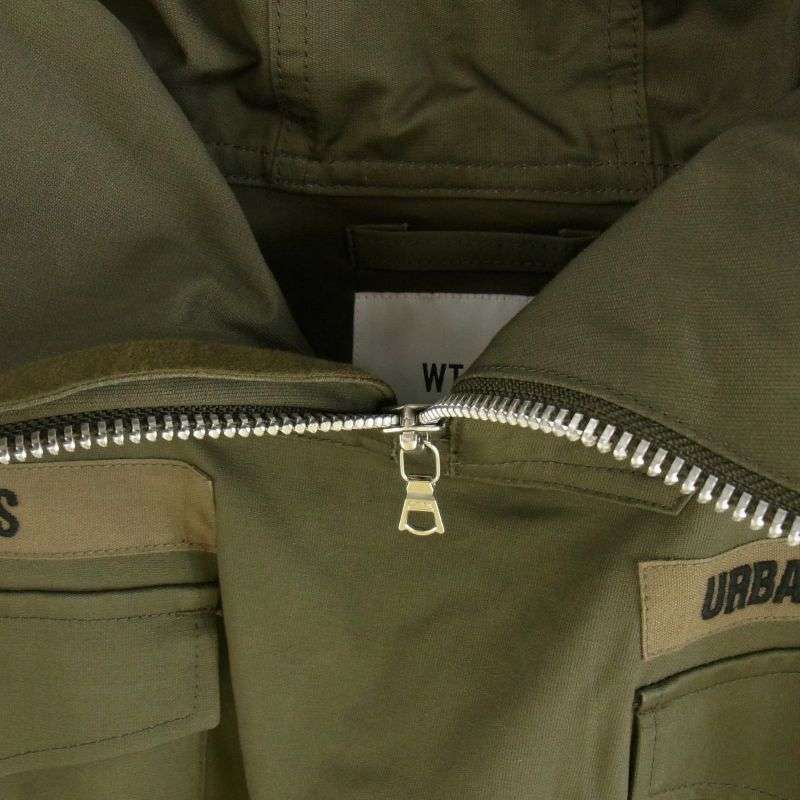 WTAPS 20AW 202WVDT-JKM05 SMOCK JACKET コットン ハーフジップ スモックジャケット 買取実績 画像