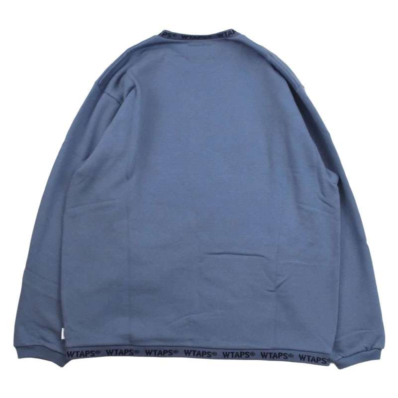 WTAPS 20SS 201ATDT-CSM30 PYN.SMOCK SWEATSHIRT.COPO スモック クルーネック スウェットシャツ リブロゴ 買取実績 画像