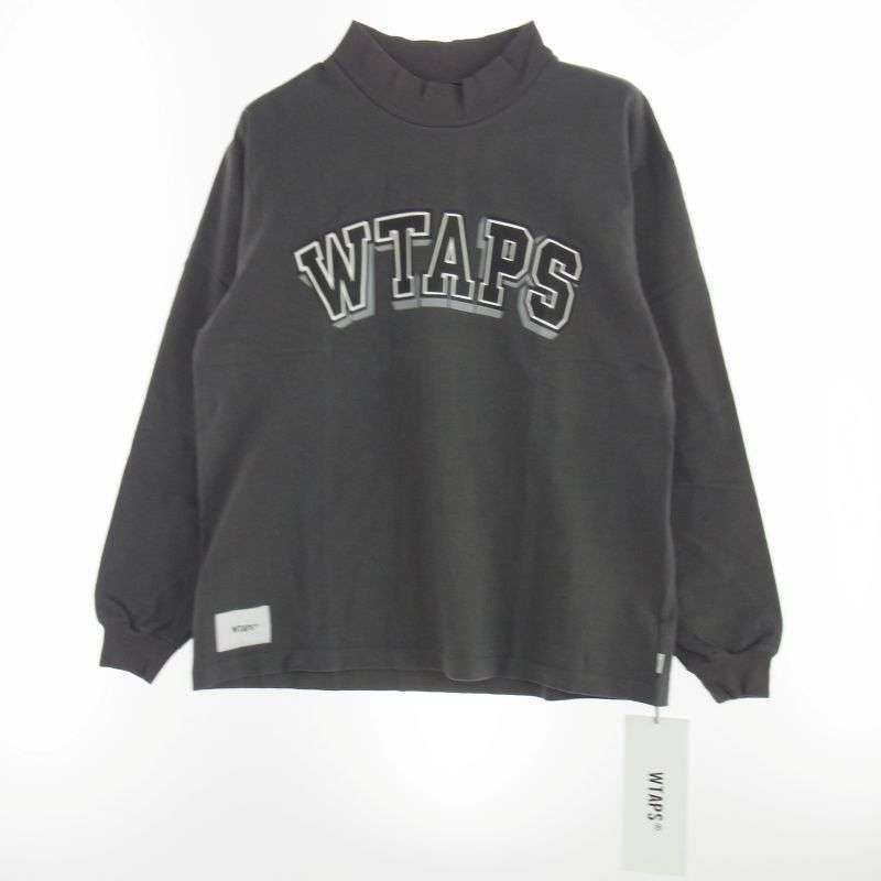 WTAPS 20SS 201ATDT-CSM34 DAWN.M NECK LS TEE.COTTTON モックネック アーチロゴ ロングスリーブＴシャツ 長袖カットソー 買取実績 画像