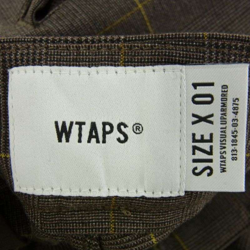 WTAPS 20SS 201BRDT-PTM07 TUCK TROUSERS RAPO WEATHER TEXTILE タック トラウザーズ パンツ 買取実績 画像