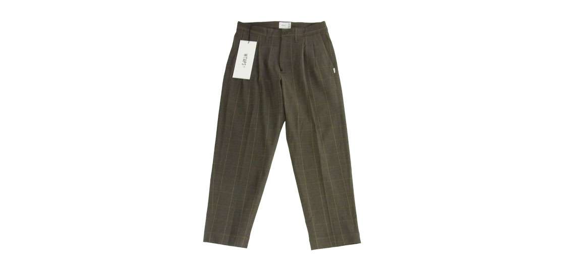 WTAPS 20SS 201BRDT-PTM07 TUCK TROUSERS RAPO WEATHER TEXTILE 買取実績