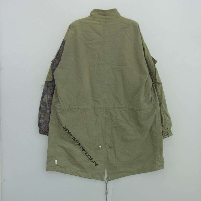 WTAPS 20SS 201WVDT-JKM01 W51 JACKET.COTTON WEATHER ミリタリー フィッシュテール ミリタリー コート 買取実績 画像