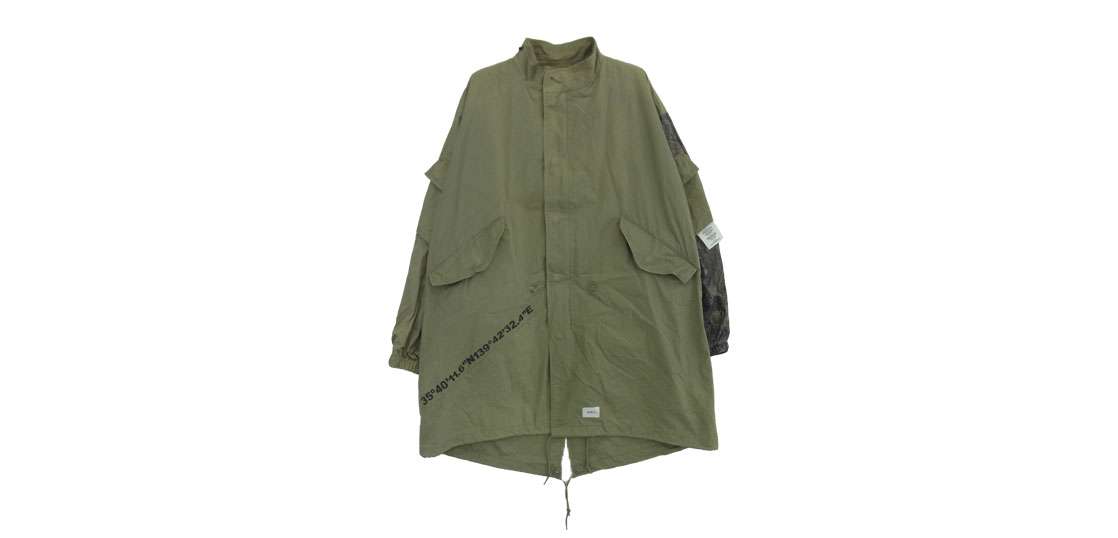 WTAPS 20SS 201WVDT-JKM01 W51 JACKET.COTTON WEATHER 買取実績