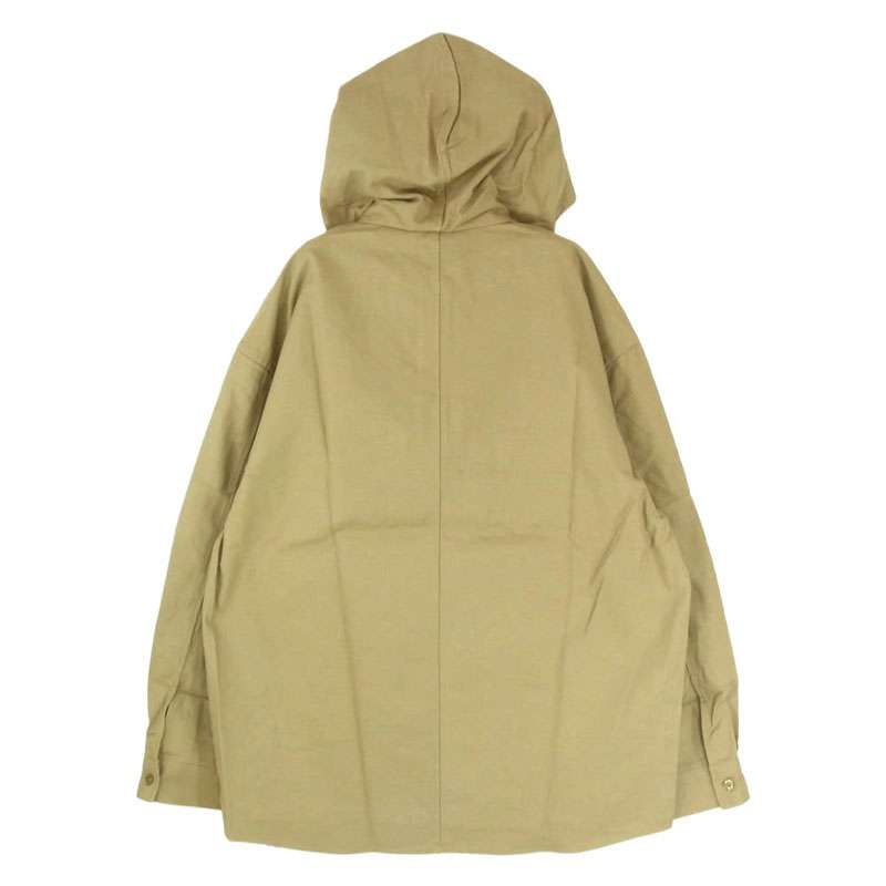 WTAPS 21AW 212GWDT-SHM01 FALCONER LS COTTON.SERGE フーデッド ハーフボタン プルオーバーシャツ 長袖 買取実績 画像