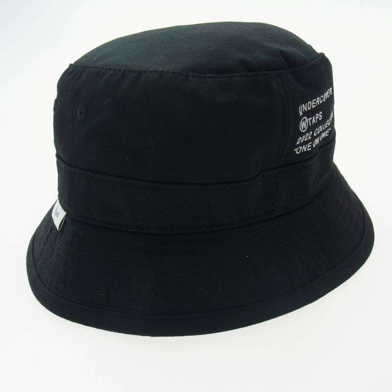 WTAPS 22AW 221HCUCD-HT01S × UNDERCOVER ""ONE ON ONE"" Bucket Hat アンダーカバー ロゴ刺繍 バケットハット 買取実績 画像