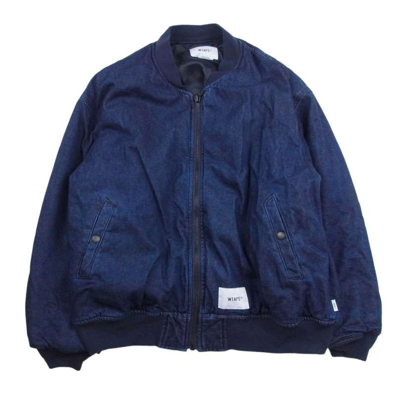 WTAPS 22AW 222WVDT-JKM06 JFW-04 Jacket Cotton Denim Indigo コットン インディゴ デニム ジャケット ブルゾン 中綿 ボンバージャケット 買取実績 画像
