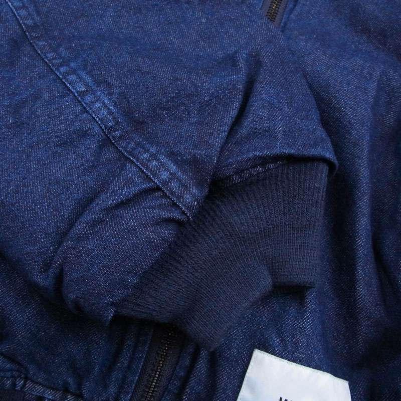 WTAPS 22AW 222WVDT-JKM06 JFW-04 Jacket Cotton Denim Indigo コットン インディゴ デニム ジャケット ブルゾン 中綿 ボンバージャケット 買取実績 画像