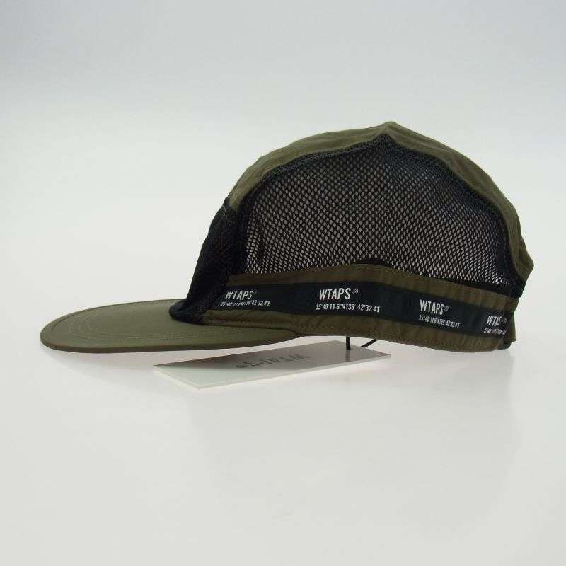 WTAPS 22SS 221HCDT-HT10 NYLON TUSSAH ナイロン タッサー キャップ 帽子 買取実績 画像