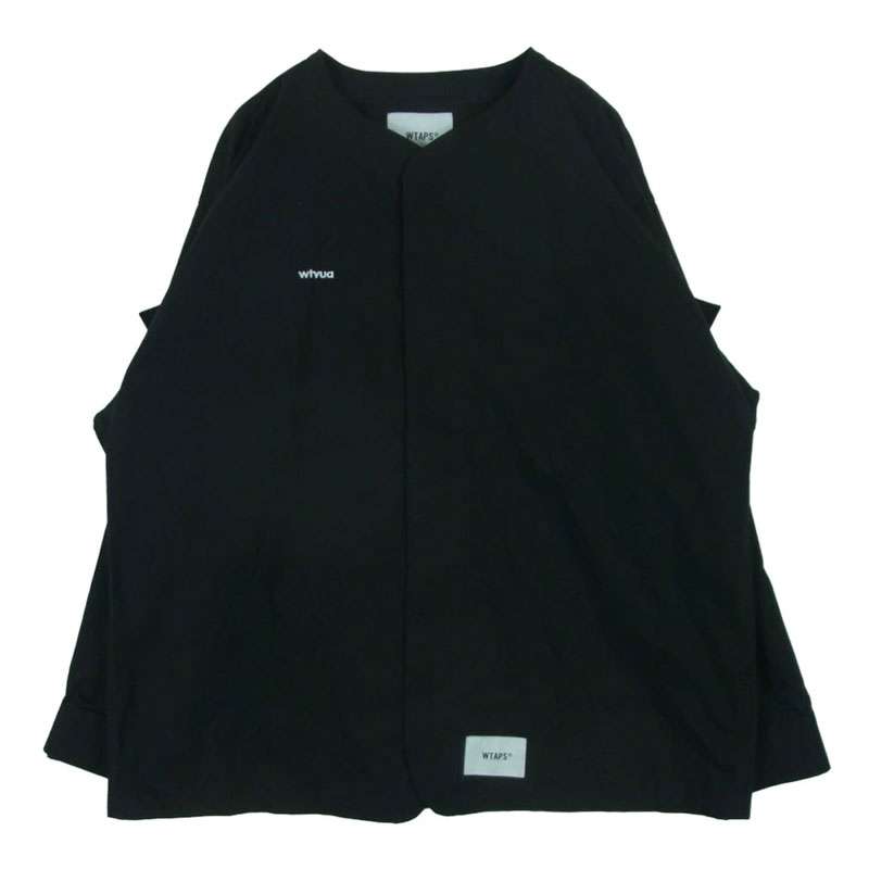 WTAPS 22SS 221WVDT-SHM04 SCOUT LS NYCO.TUSSAH スカウト クロスボーン ロングスリーブ ノーカラー シャツ ジャケット 買取実績 アイキャッチ画像