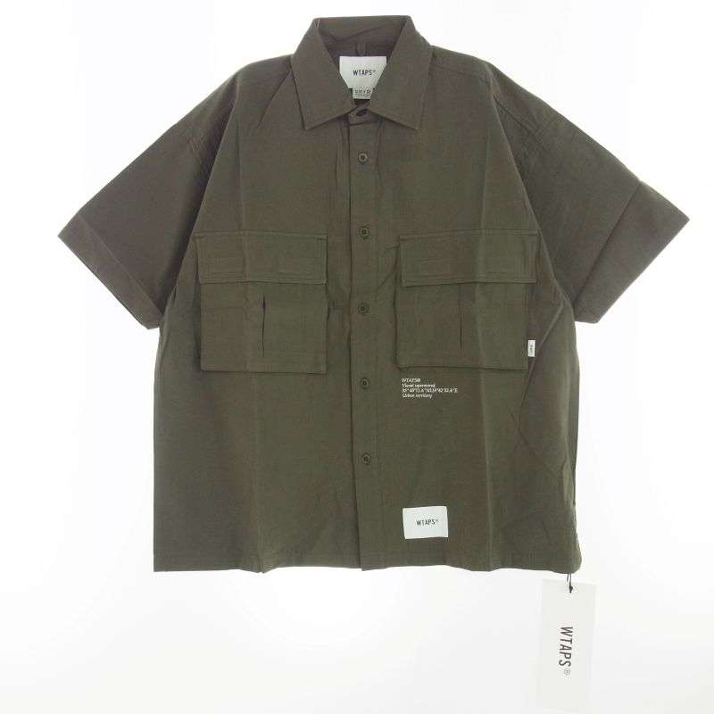 WTAPS 22SS 221WVDT-SHM07 SHORT SLEEVE EXP SHIRT 半袖シャツ 買取実績 画像