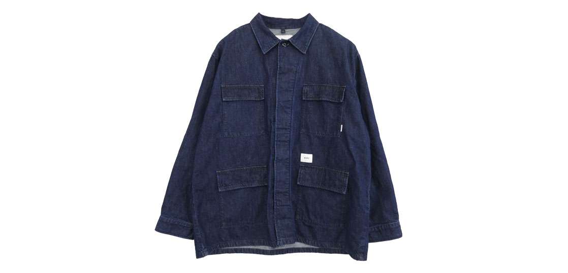 WTAPS 23SS 231WVDT-SHM02 JMOD LS COTTON DENIM PASTHG 買取実績