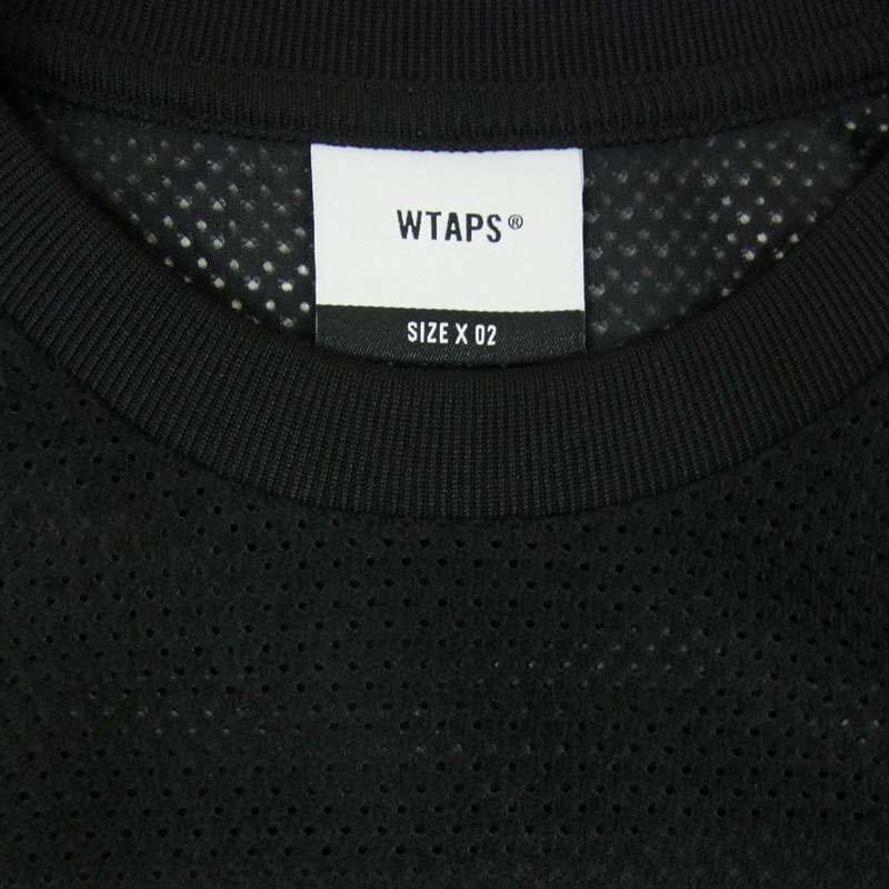 WTAPS 24SS 241ATDT-CSM36 QB/SS/POLY.ERA ポリ エラ メッシュ プリント 半袖 Tシャツ 買取実績 画像